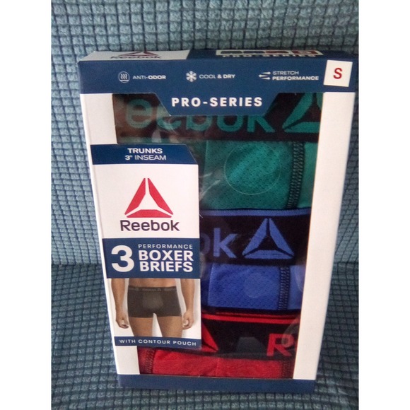 Reebok Other - Reebok Men's Boxer Briefs With Contour Pouch..Size (Sm)   (2) Packs Available